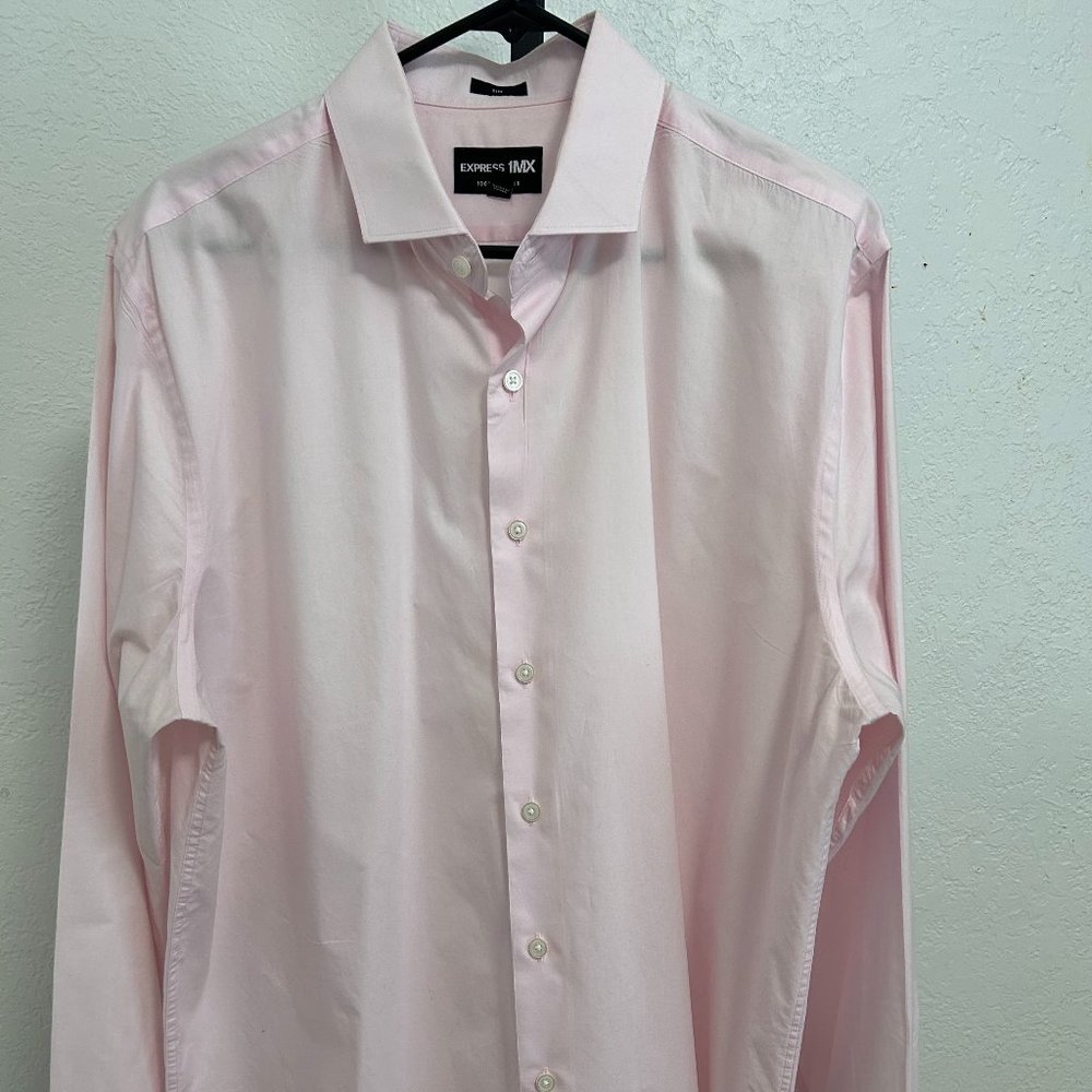 Express 1MX Long Sleeve - Light Pink